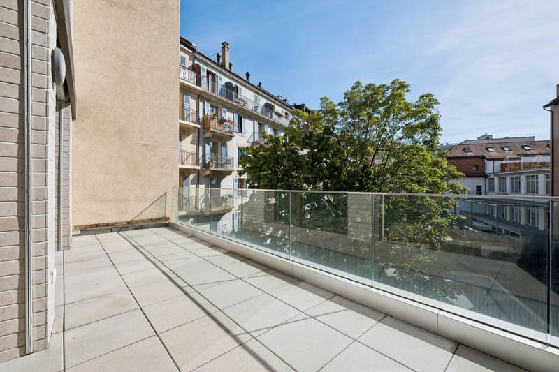 Exclusivité ! Bel appartement contemporain avec terrasse au centre ville (7)