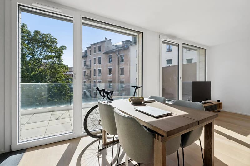 Exclusivité ! Bel appartement contemporain avec terrasse au centre ville (6)