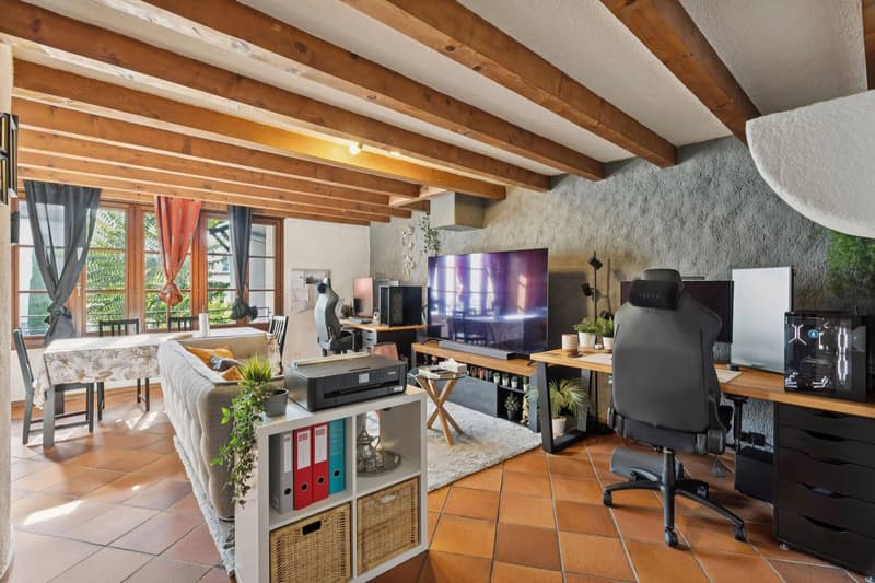 Maison villageoise : 4 logements  loués et 1 arcade - fort potentiel (7)