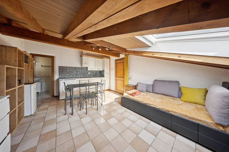 Maison villageoise : 4 logements  loués et 1 arcade - fort potentiel (13)