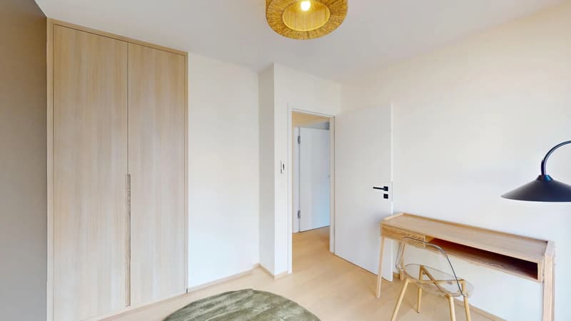BIEN RARE - PETIT-SACONNEX ? 4 PIÈCES MEUBLÉ DE 70 M² ? RÉSIDENCE NEUVE (6)
