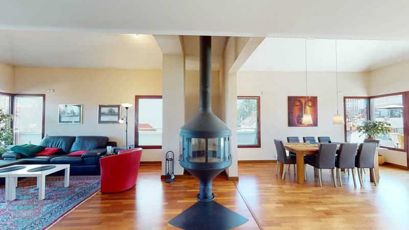 Appartement dernier étage, avec terrasse, proche douane Croix-de-Rozon (2)