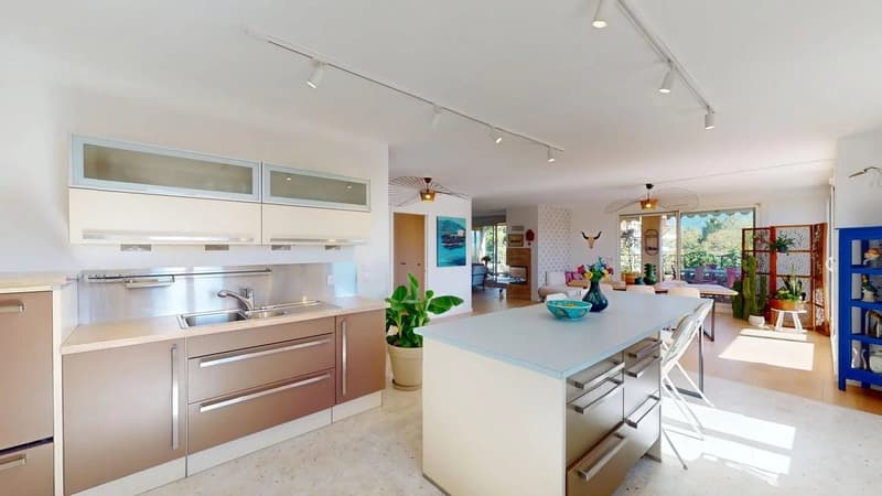 Superbe appartement duplex meublé en dernier étage ? Vue imprenable sur le Salève et les montagnes (2)