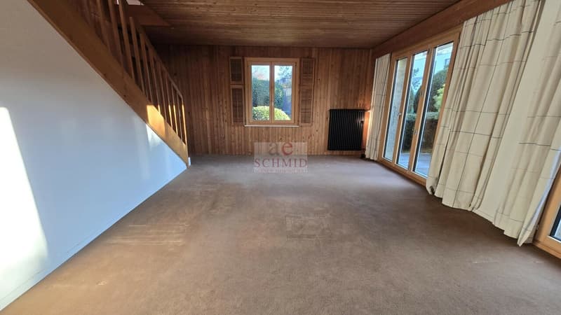 Villa mitoyenne en pignon à rénover | homegate.ch