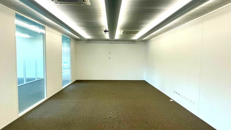 Vastes locaux administratifs partiellement loués. (4)