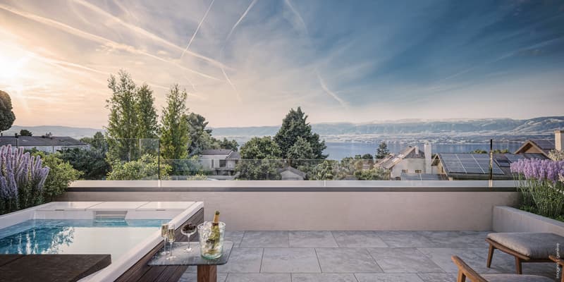 Villa ELISA - L'élégance, la lumière et la vue sur le Léman. (7)