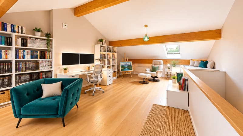 TRIPLEX AVEC REZ-INFÉRIEUR - TERRASSE - PARKINGS EN SOUS-SOL (6)