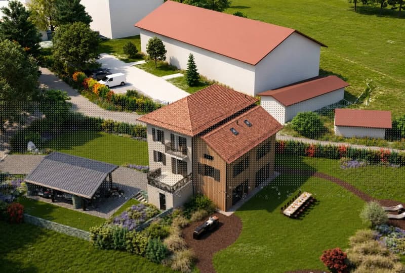 Characteristic penthouse with private garden & CASATAX eligibility in Cartigny (3)
