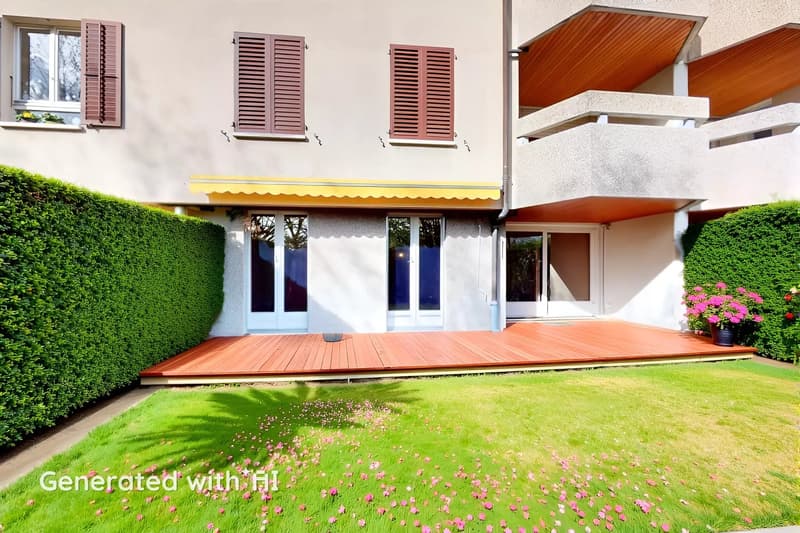CASATAX exclusively: Charming 3-room with large garden! (2)