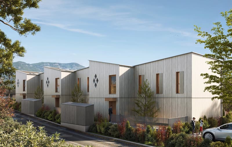 Contemporary villa - THPE Minergie-P and enforceable authorization (1)