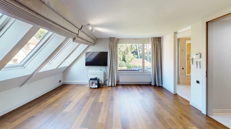 Exceptional attic duplex with panoramic terraces and private park. (4)