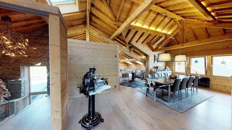 The art of living in Megève: elegant penthouse in the heart of the village (4)