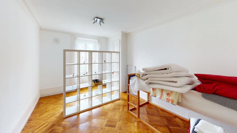 CHF 7,920.?/m² PPE in the center of Geneva: two character apartments in a 1915 building, just steps from the HUG ? sale as a lot and named sale (9)