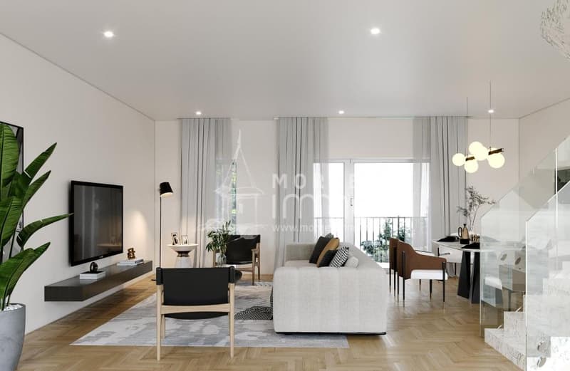 3.5 pièces en duplex dans une ferme rénovée - Lot n°3