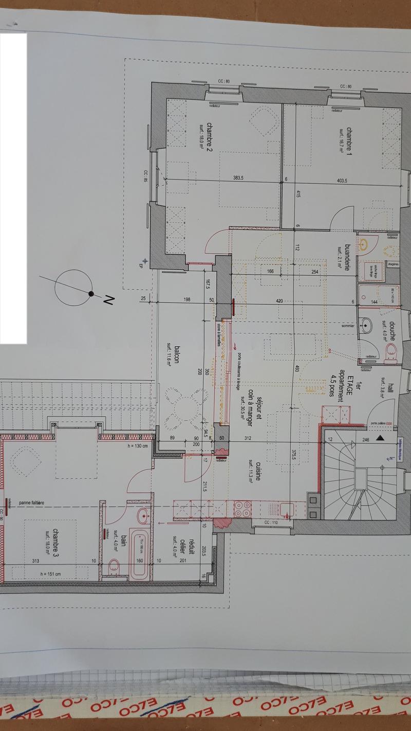 Appartement lumineux de 4.5 pièces avec vue panoramique à Lavigny (15)