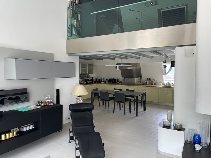 Salon_Vue cuisine_salle à manger