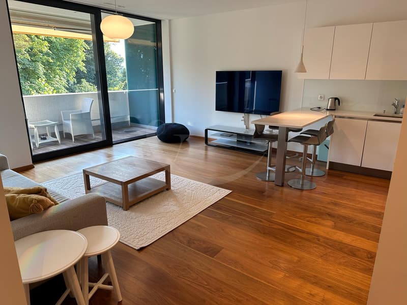 Ch. des Crets 19, Appartement MEUBLE de 2.5 pièces (2)