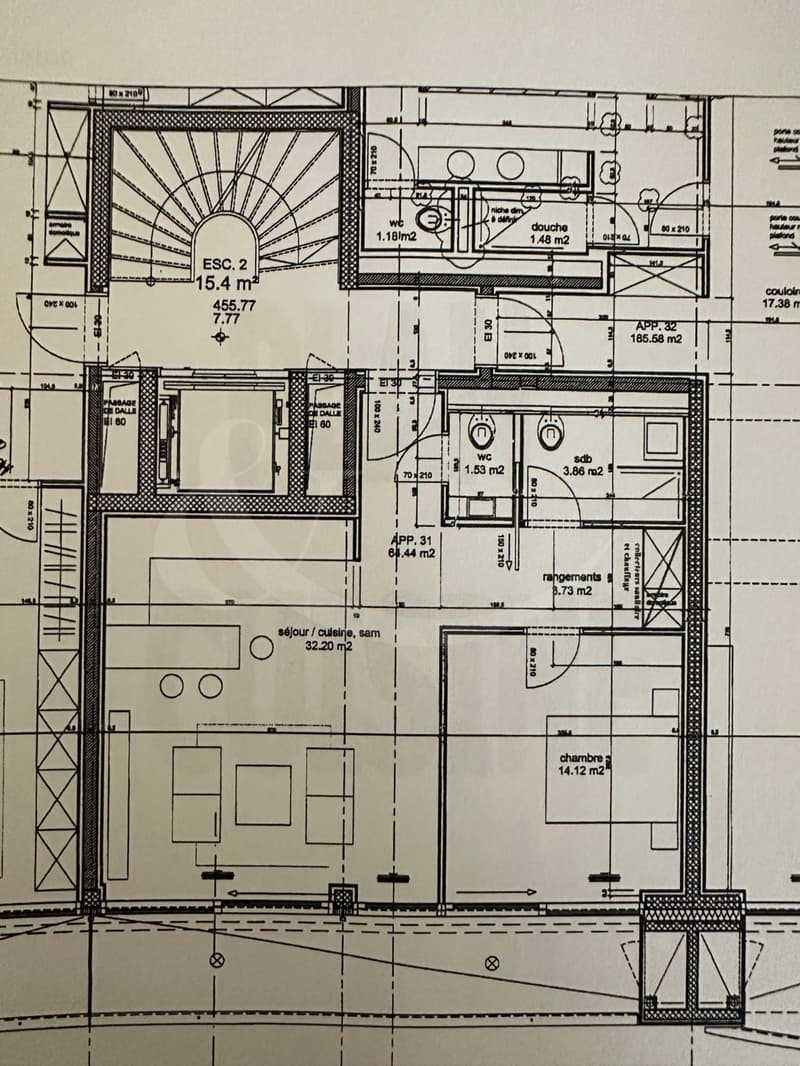 Ch. des Crets 19, Appartement MEUBLE de 2.5 pièces (10)