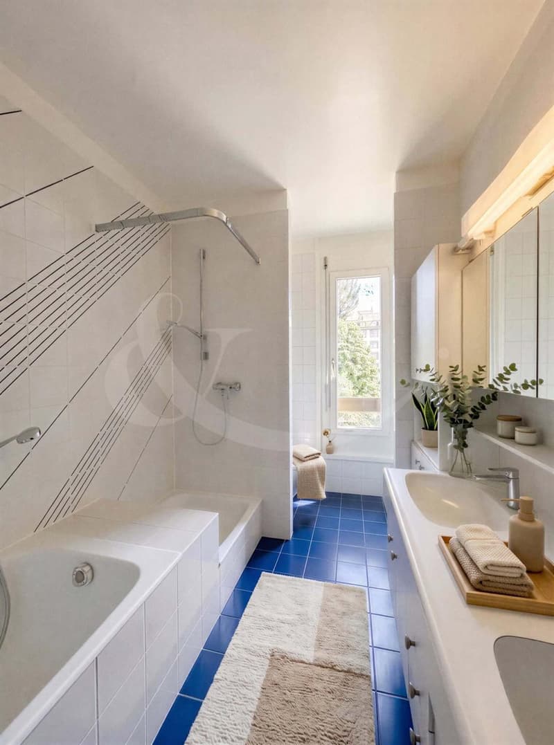 Appartement traversant de 6 pièces - Florissant / Malagnou (8)