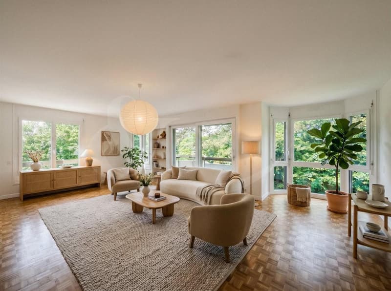Appartement traversant de 6 pièces - Florissant / Malagnou (2)