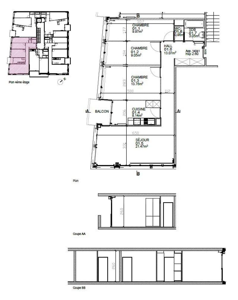 Rue Du Grand-Bureau 19, bel appartement de 5 pièces (2)