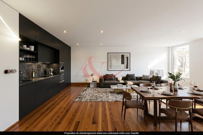 3,5 pièces au rez-de-chaussée - Nouvelle promotion à Corsier - sur -Vevey ! (2)