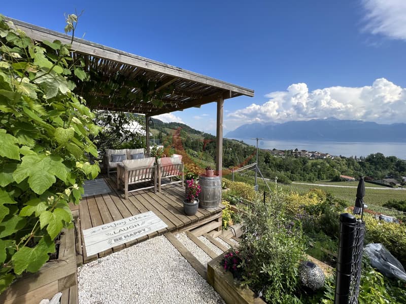 Propriété moderne offrant vue sur le lac et les Alpes ? La Conversion (7)