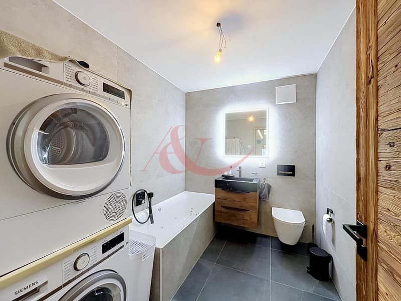Crans - Montana , UN APPARTEMENT CONTEMPORAIN ENTIÈREMENT MEUBLÉ, PENSÉ DANS LES MOINDRES DÉTAILS (8)