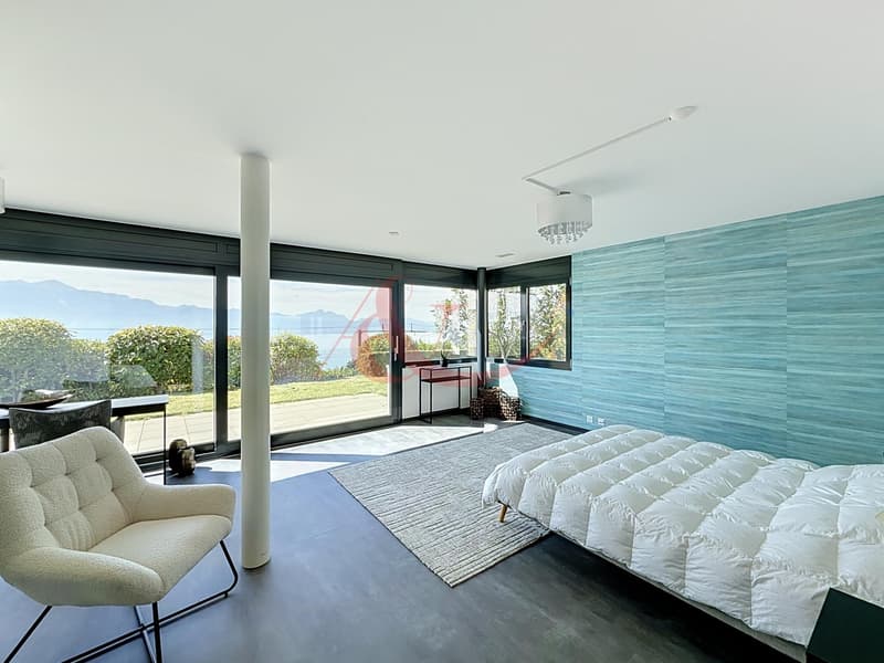 Propriété moderne offrant vue sur le lac et les Alpes ? La Conversion (4)