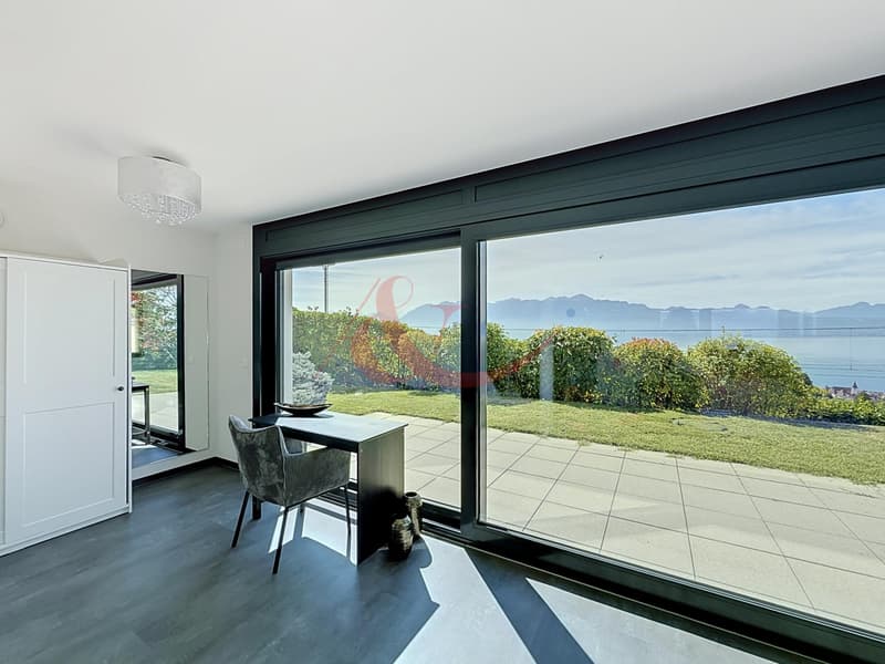 Propriété moderne offrant vue sur le lac et les Alpes ? La Conversion (6)