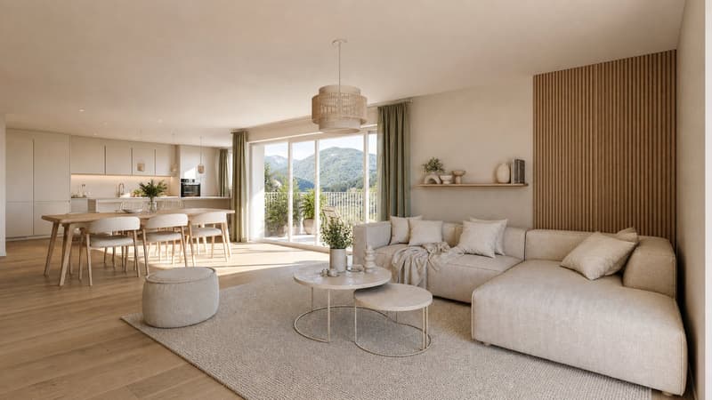 NEUF - GRAND appartement - ensoleillé (2)