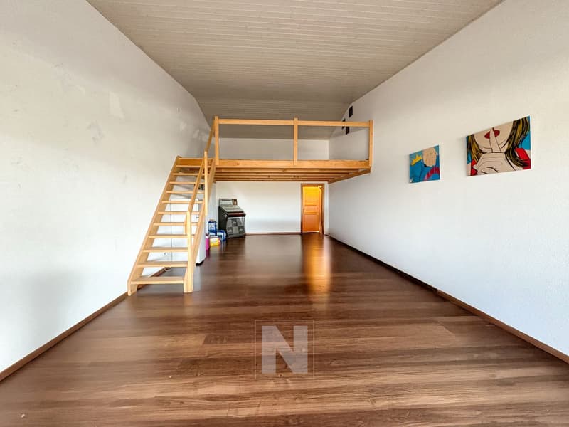 Immeuble à vendre à Avenches - Avec appartement 150m2 et grand dépôt (8)