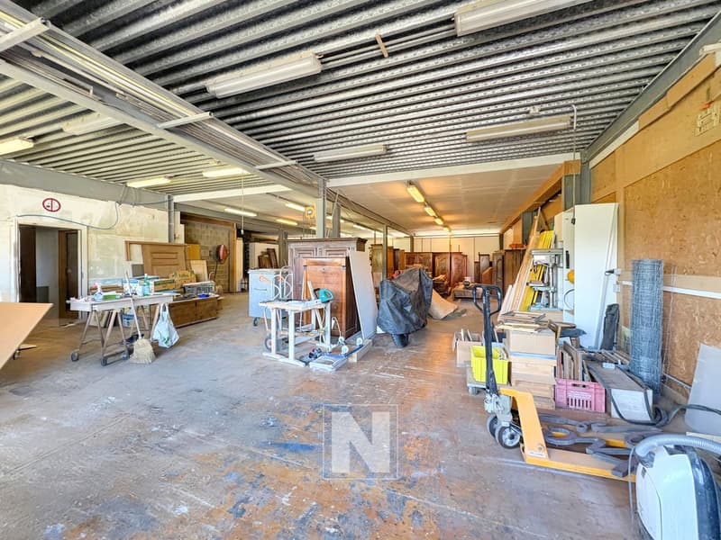 Immeuble à vendre à Avenches - Avec appartement 150m2 et grand dépôt (10)