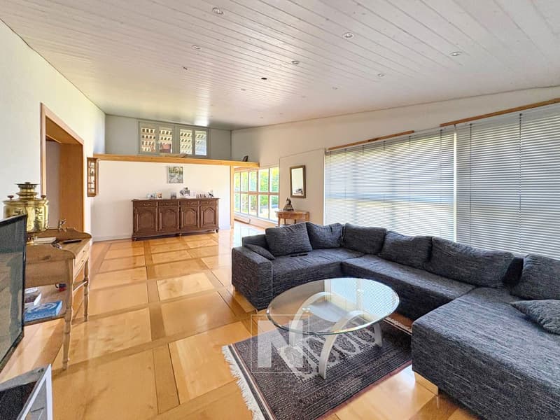 Immeuble à vendre à Avenches - Avec appartement 150m2 et grand dépôt (1)