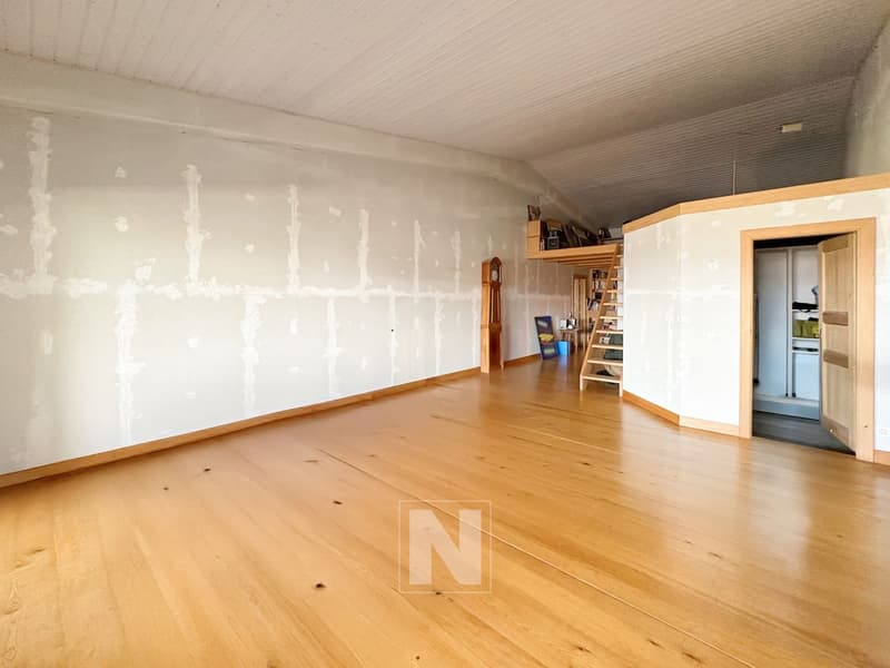 Immeuble à vendre à Avenches - Avec appartement 150m2 et grand dépôt (6)