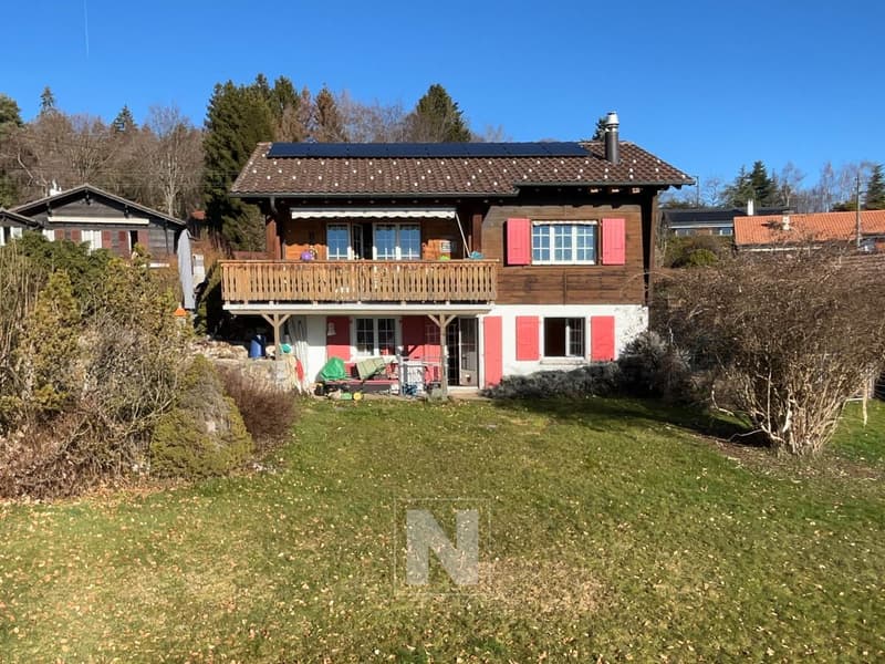 Maison individuelle à vendre à Bassins - 105 m2, une vue dégagée sur le lac, et potentiel d'agrandissement (1)
