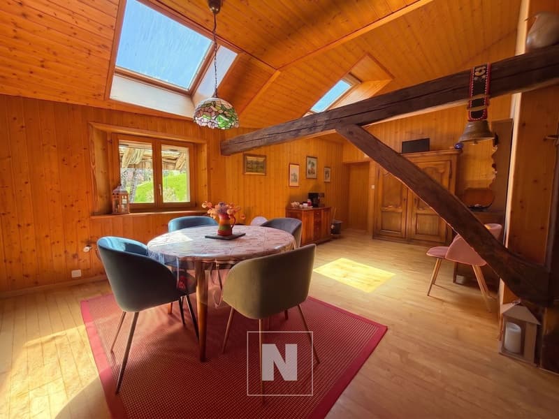 Les Charbonnières, ancienne ferme à rénover env. 230 m2  + appartement de 2 pièces (10)