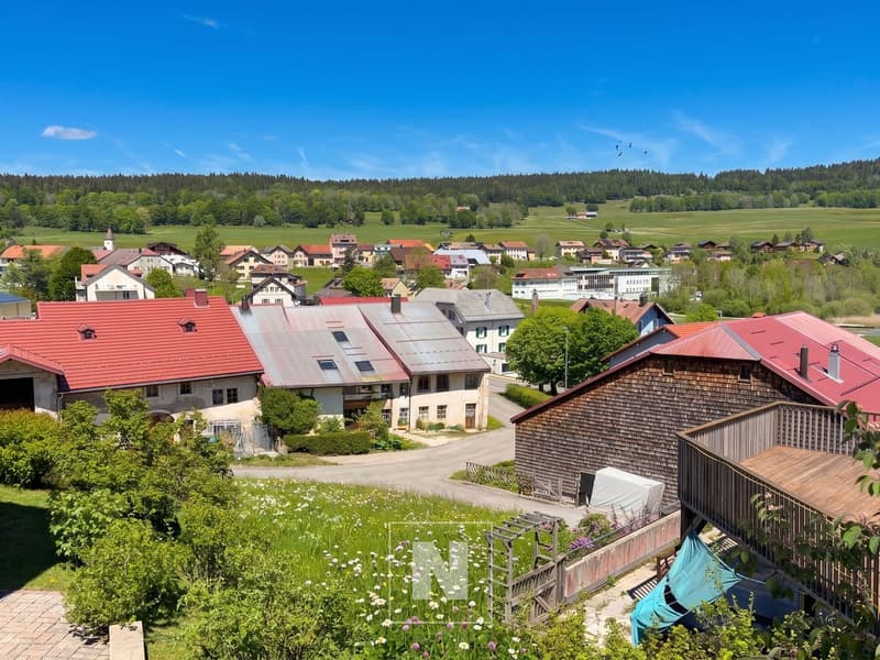Les Charbonnières, ancienne ferme à rénover env. 230 m2  + appartement de 2 pièces (4)