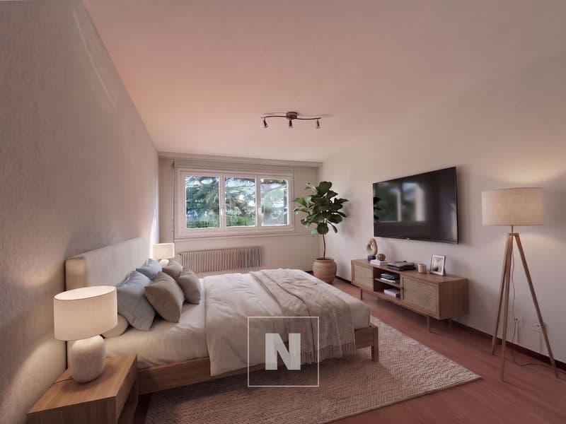 Vente appartement 3,5 pièces à Gland - 95 m², balcon et tranquillité (8)