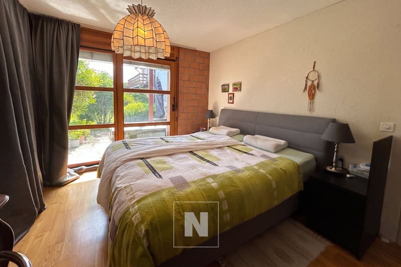 Charmante maison mitoyenne avec jardin et vue dégagée à Arzier-Le Muids (8)