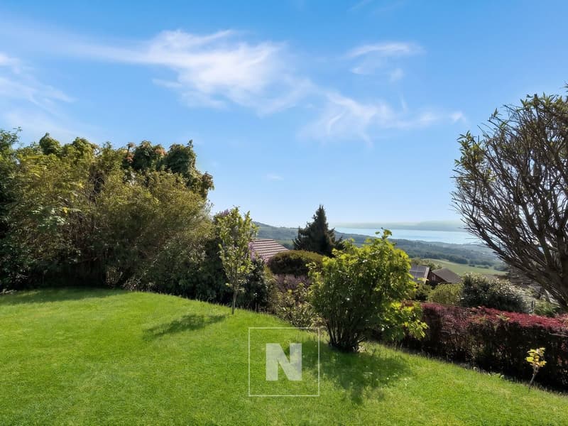 Charmante maison mitoyenne avec jardin et vue dégagée à Arzier-Le Muids (13)