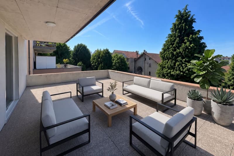 Studio à vendre à Chavornay - 22m2 et grande terrasse (8)