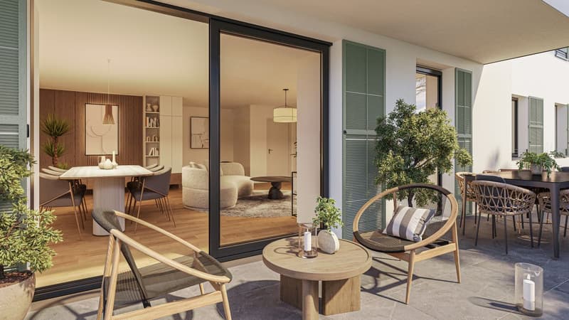 Lot B - 2,5 pièces de plain-pied avec grande terrasse (5)