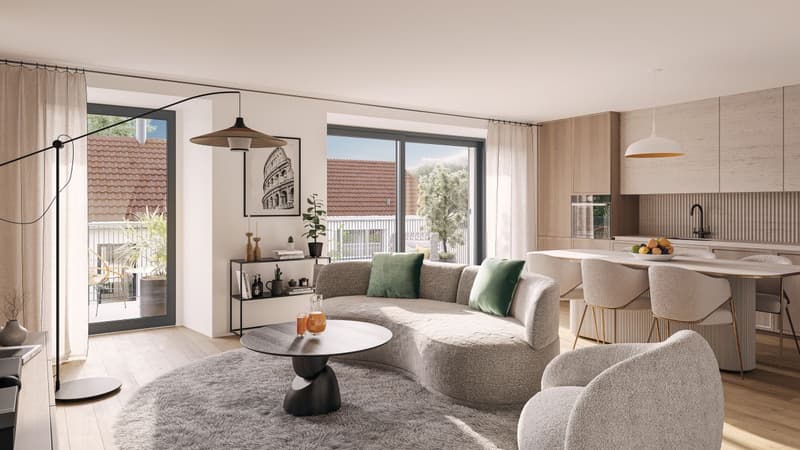 Lot B - 2,5 pièces de plain-pied avec grande terrasse (7)