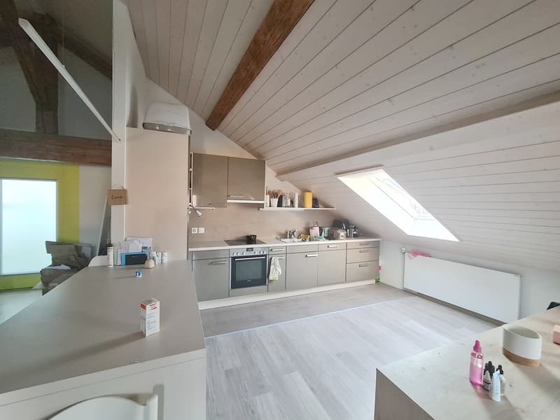 Appartement attique de 3.5 pièces situé au centre-ville (6)