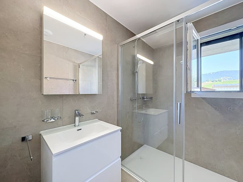 Magnifique appartement neuf de 3.5 pièces situé dans le joli village de Mathod (5)