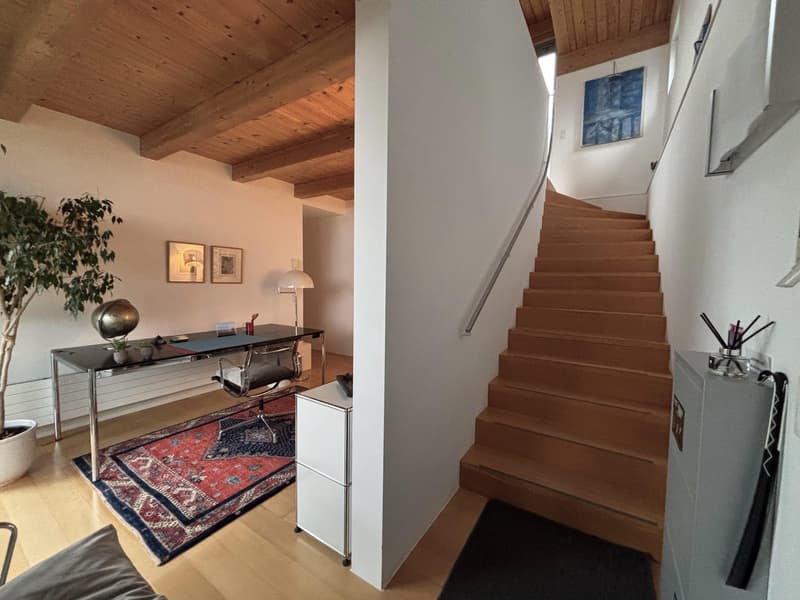 Charmante villa jumelle meublée avec vue sur le lac et les Alpes (8)