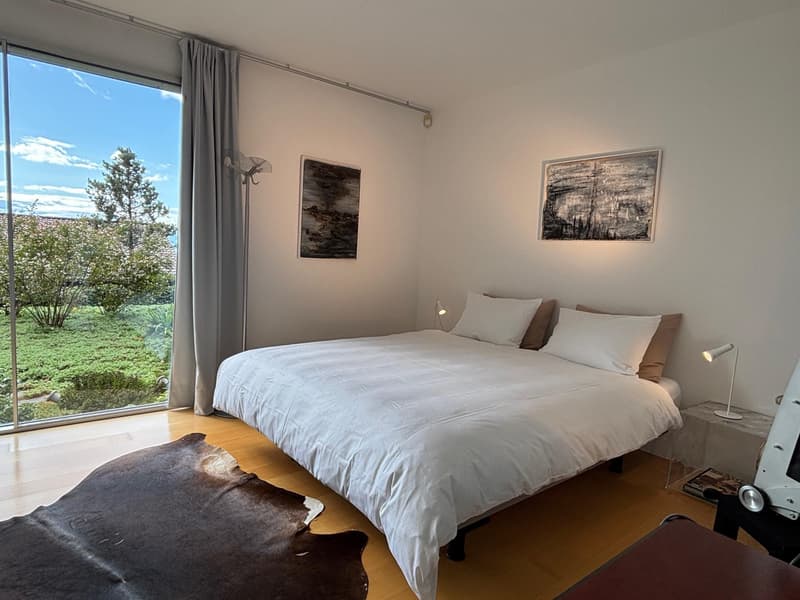 Charmante villa jumelle meublée avec vue sur le lac et les Alpes (9)