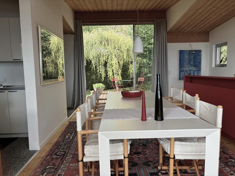 Charmante villa jumelle meublée avec vue sur le lac et les Alpes (6)