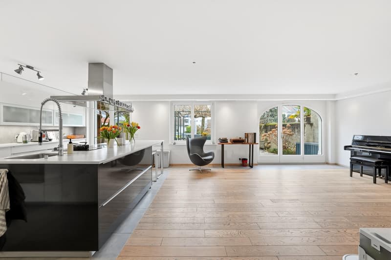 Magnifique maison de village avec piscine et jardin (5)